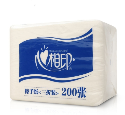 擦手纸木桨抽取式商务擦手纸巾厨房吸油纸巾抹手纸巾